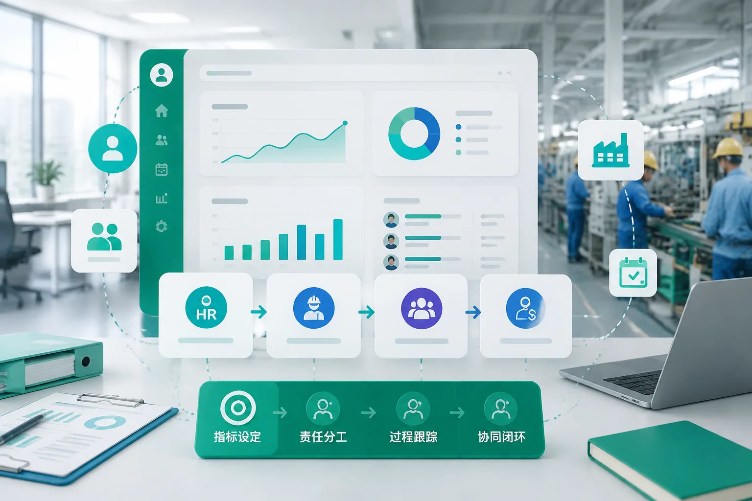 制造业招聘管理：考勤异常指标设定、责任分工与跨部门协同方法文章封面