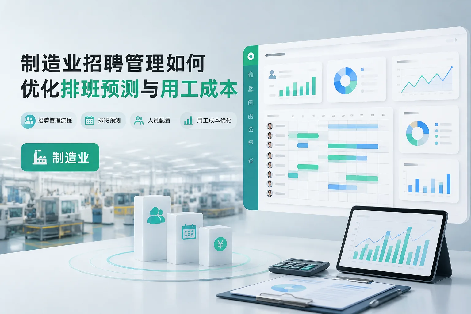 制造业招聘管理如何优化排班预测与用工成本文章封面