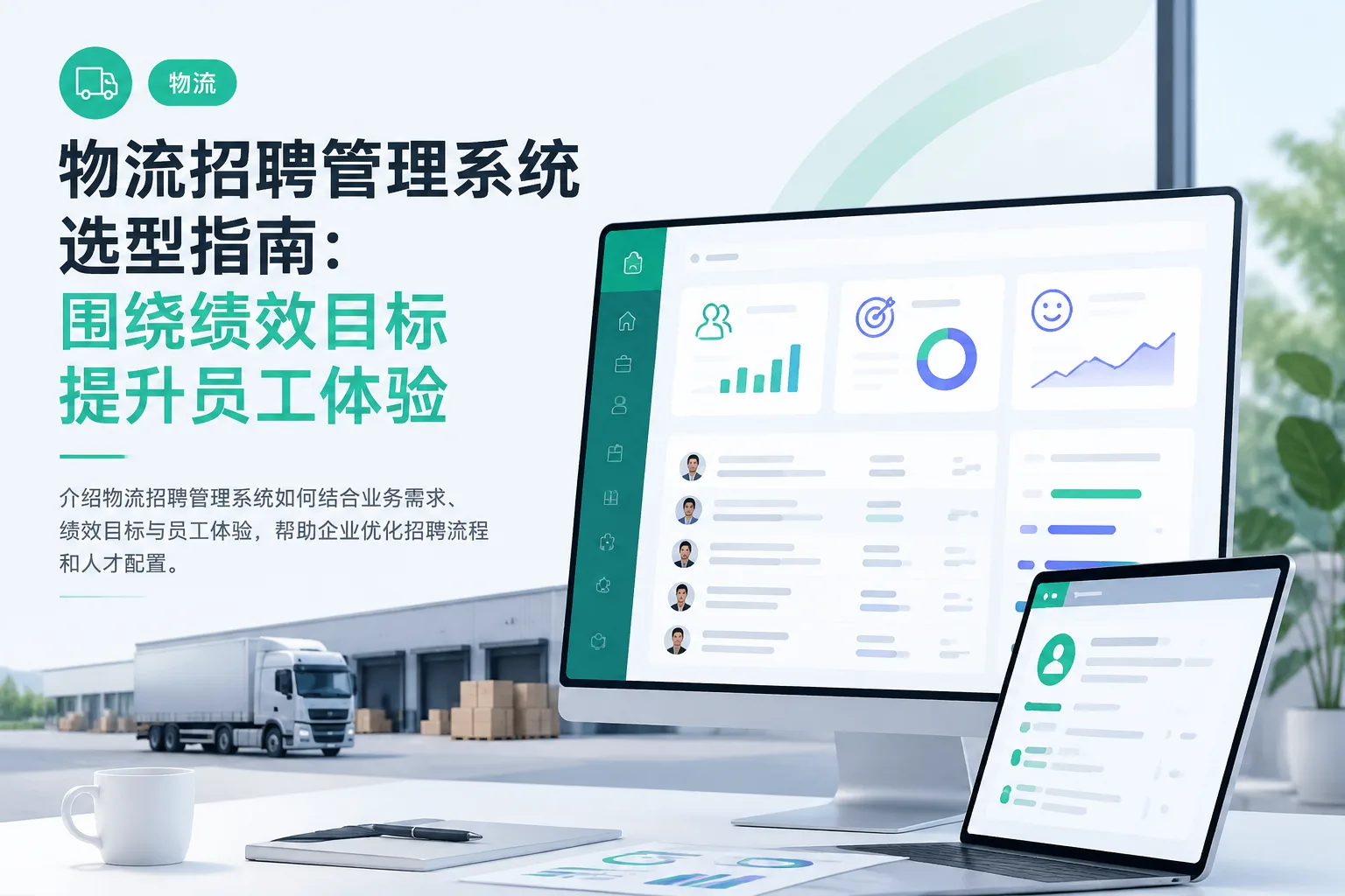 物流招聘管理系统选型指南：围绕绩效目标提升员工体验文章封面