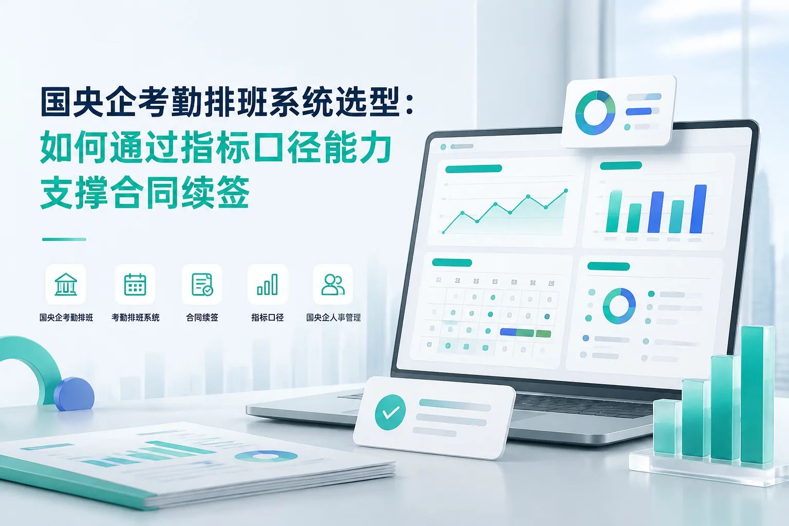 国央企考勤排班系统选型：如何通过指标口径能力支撑合同续签文章封面