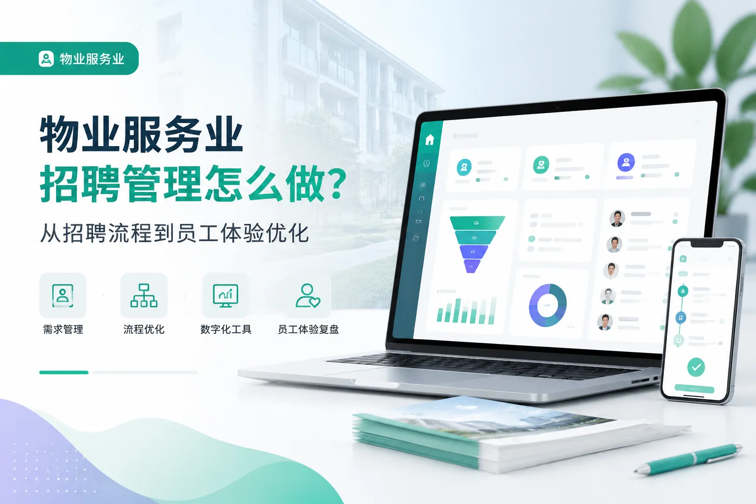 物业服务业招聘管理怎么做？从招聘流程到员工体验优化文章封面