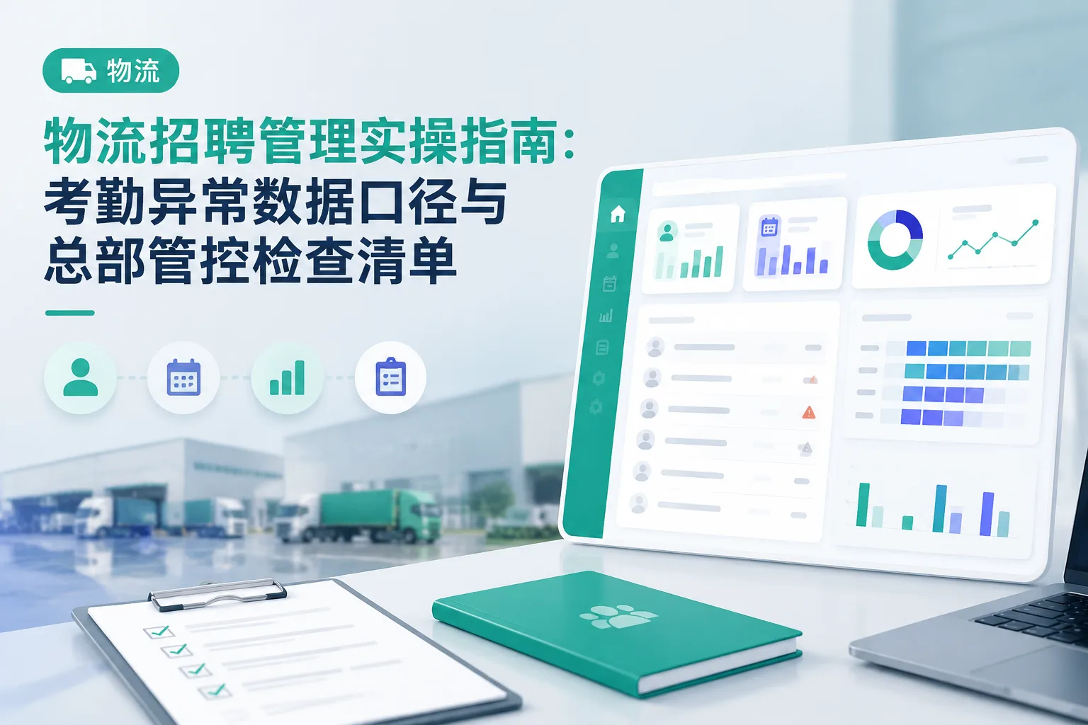 物流招聘管理实操指南：考勤异常数据口径与总部管控检查清单文章封面