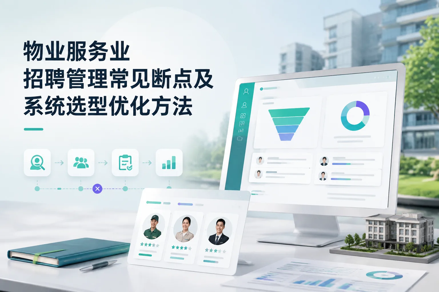 物业服务业招聘管理常见断点及系统选型优化方法文章封面