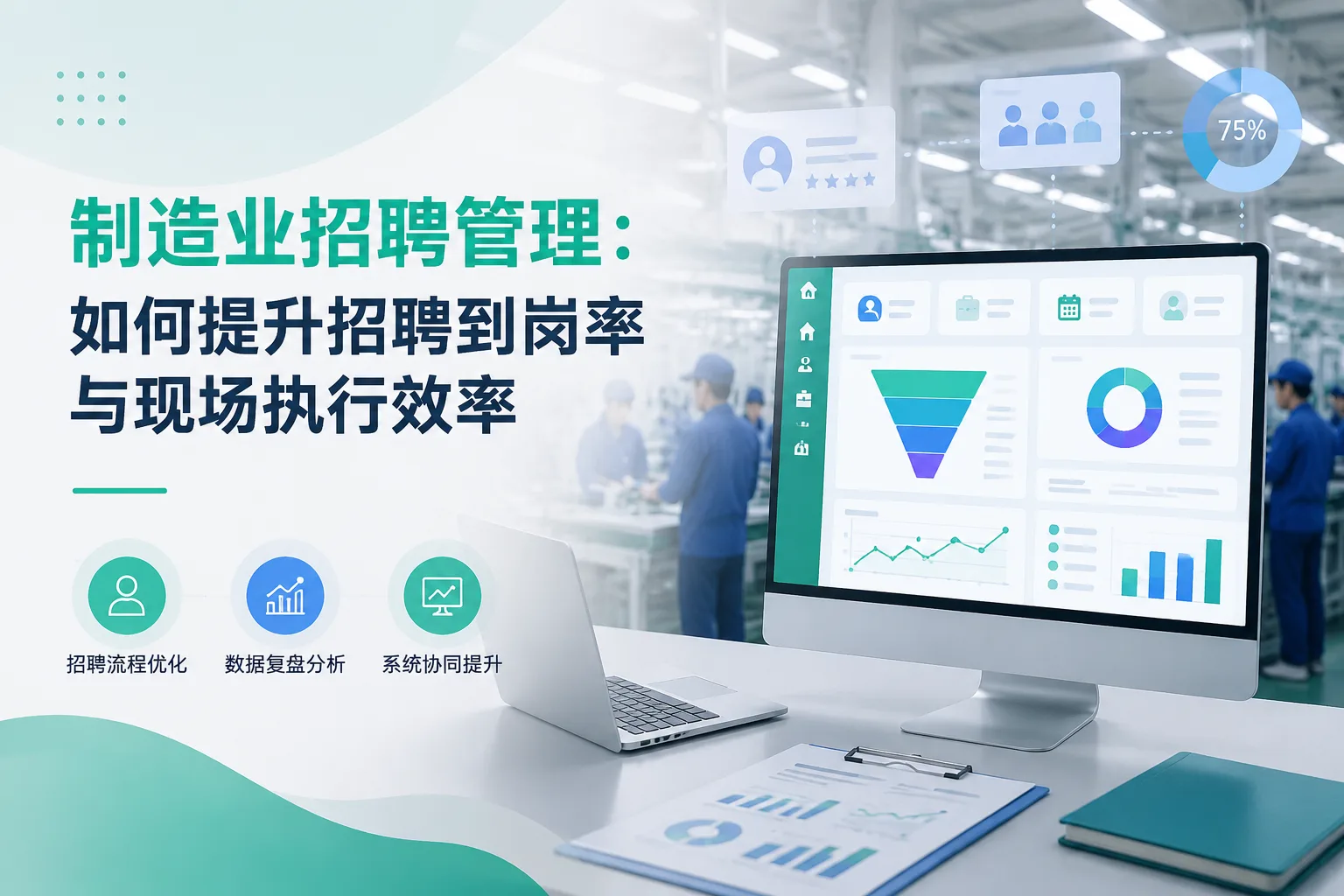 制造业招聘管理：如何提升招聘到岗率与现场执行效率文章封面