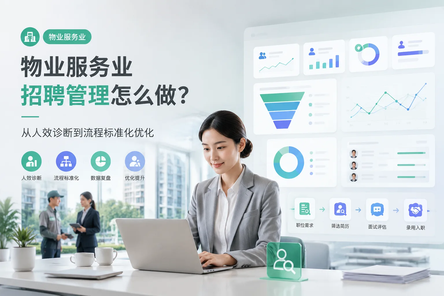 物业服务业招聘管理怎么做？从人效诊断到流程标准化优化文章封面