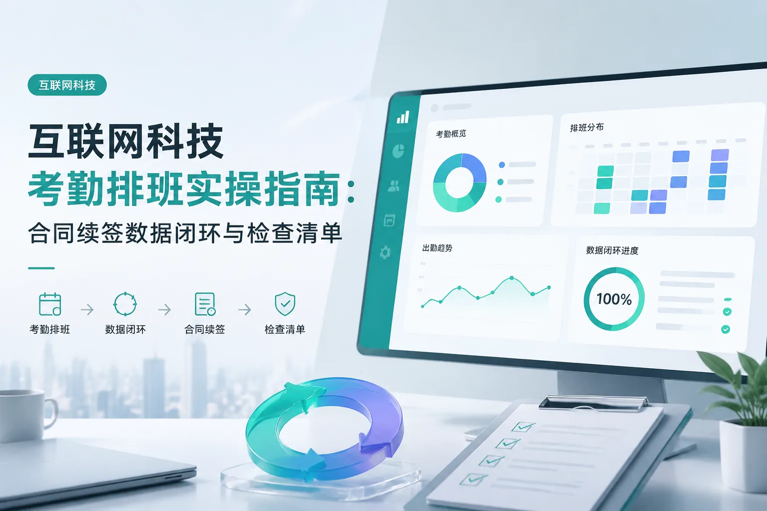 互联网科技考勤排班实操指南：合同续签数据闭环与检查清单文章封面