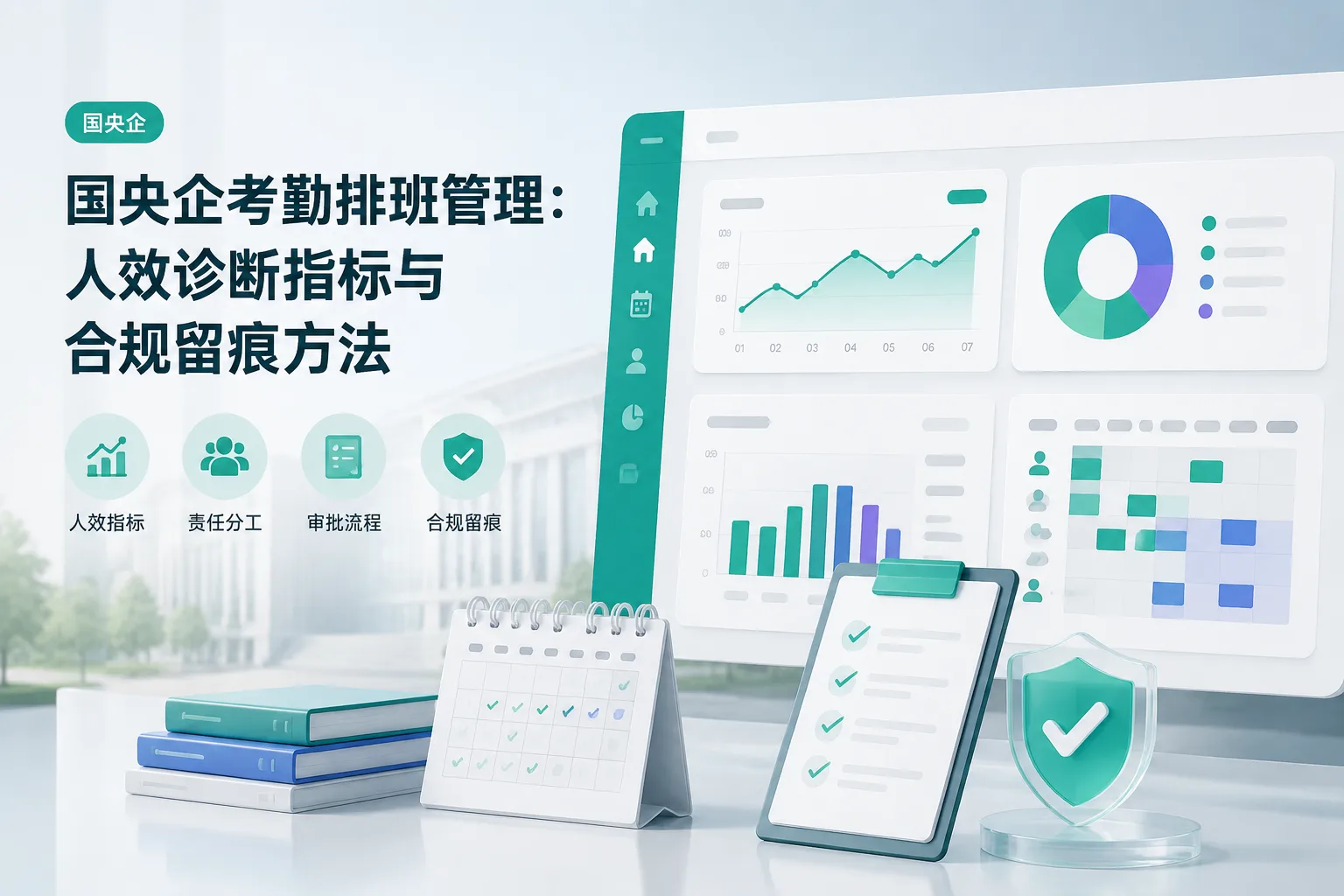 国央企考勤排班管理：人效诊断指标与合规留痕方法文章封面