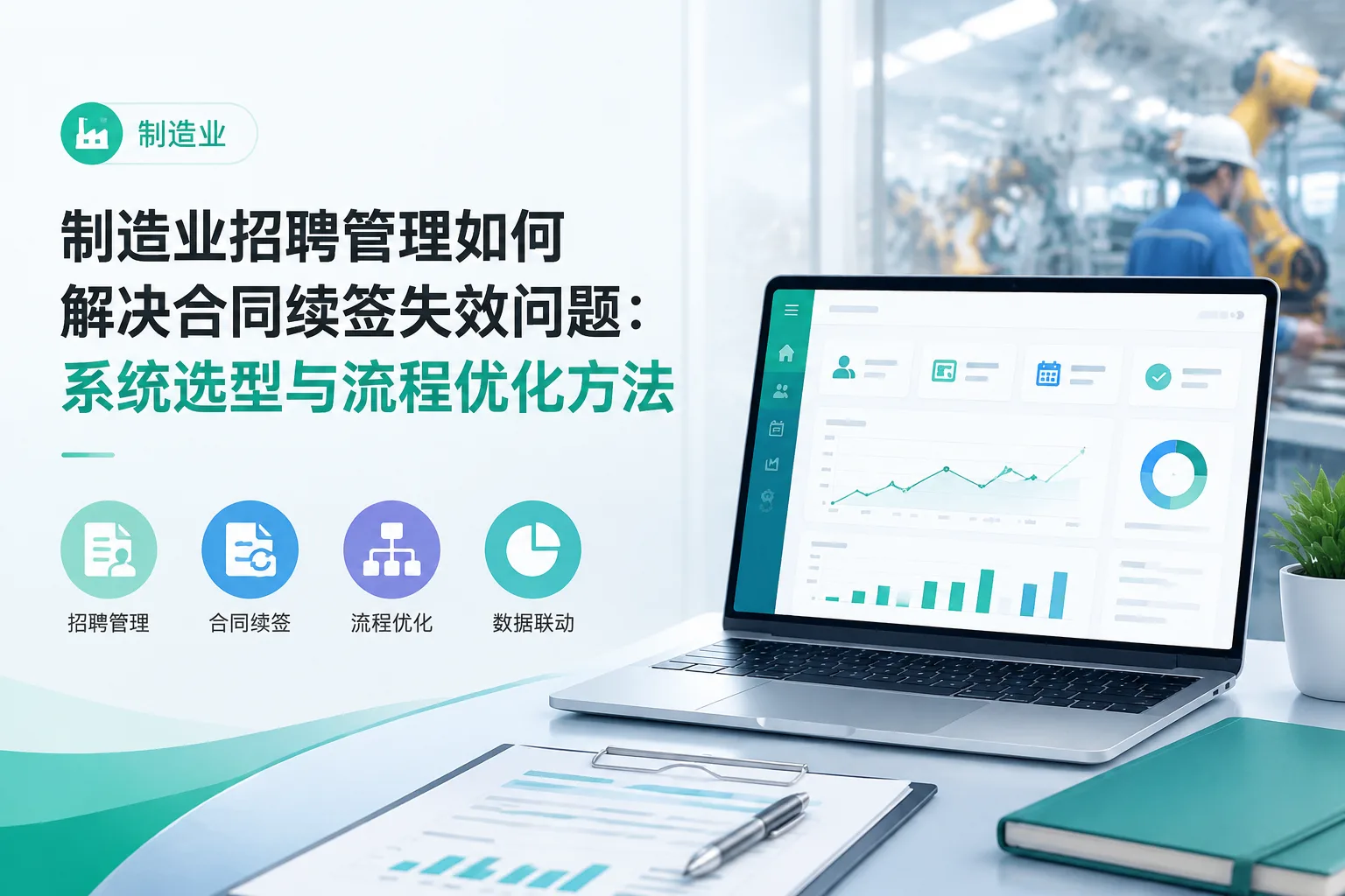 制造业招聘管理如何解决合同续签失效问题：系统选型与流程优化方法文章封面