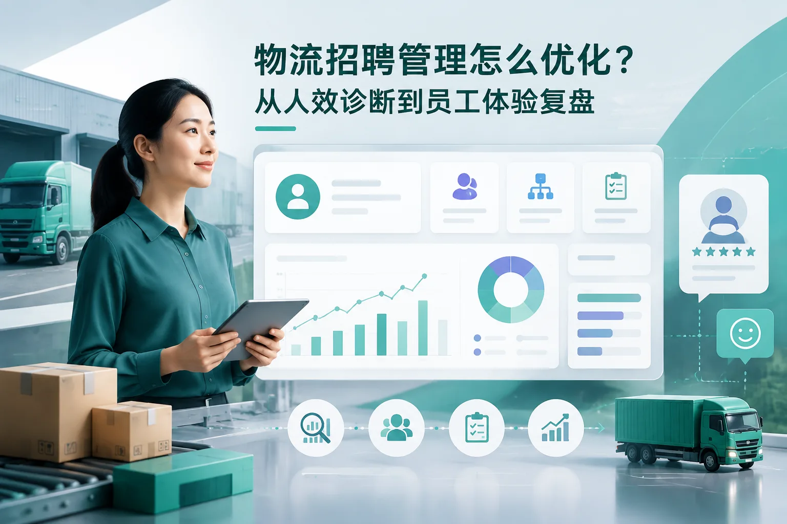 物流招聘管理怎么优化？从人效诊断到员工体验复盘文章封面