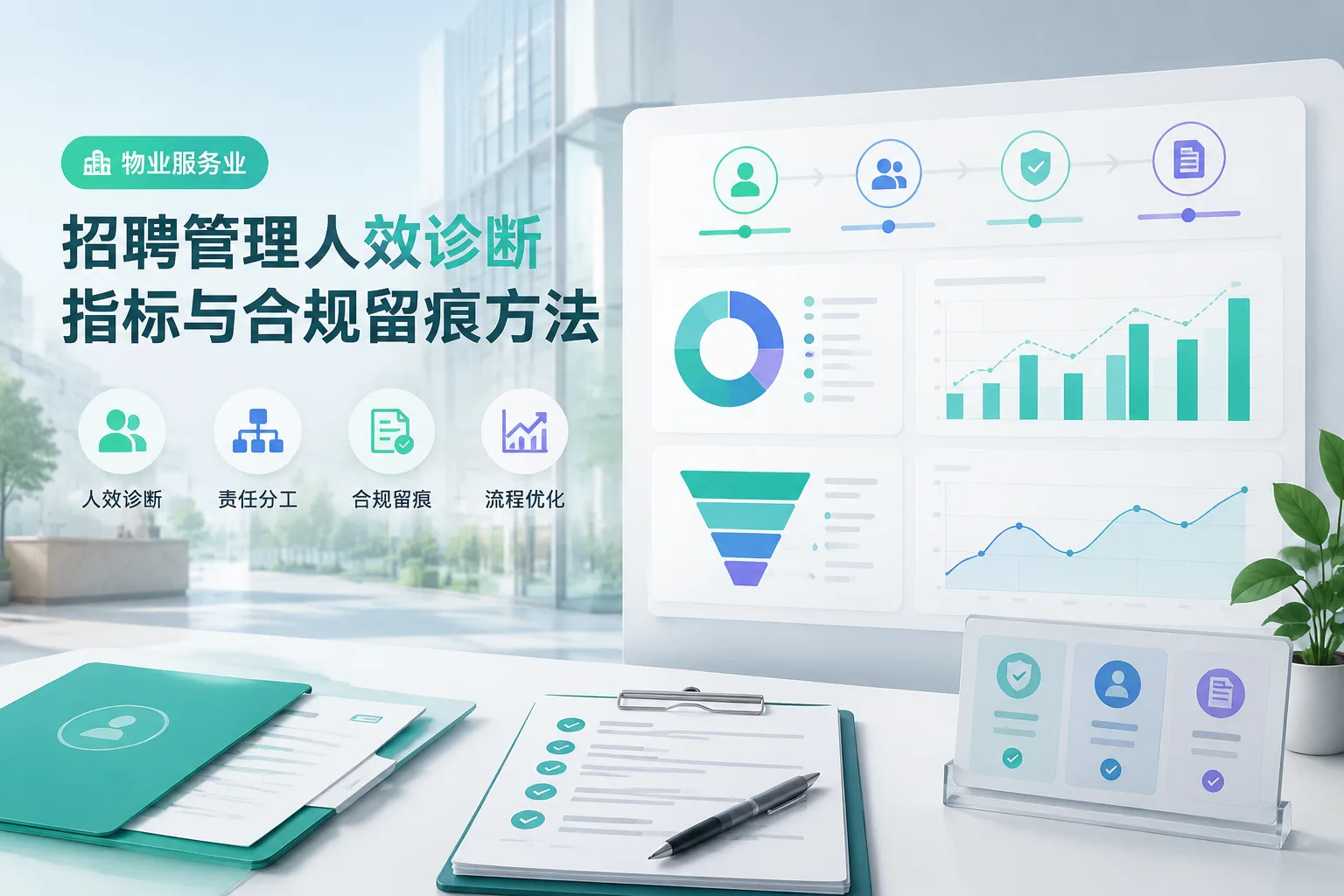 物业服务业招聘管理人效诊断指标与合规留痕方法文章封面