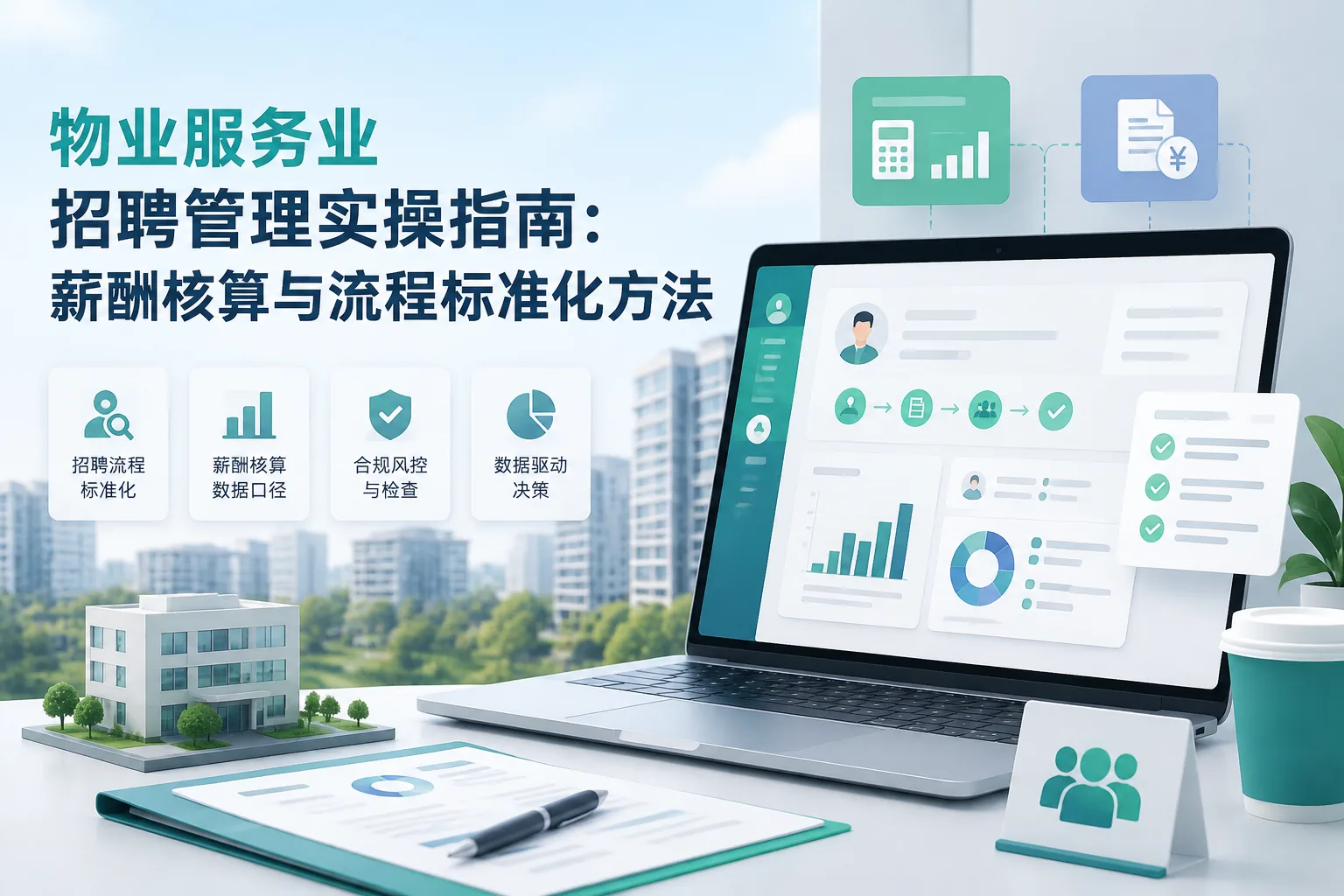 物业服务业招聘管理实操指南：薪酬核算与流程标准化方法文章封面