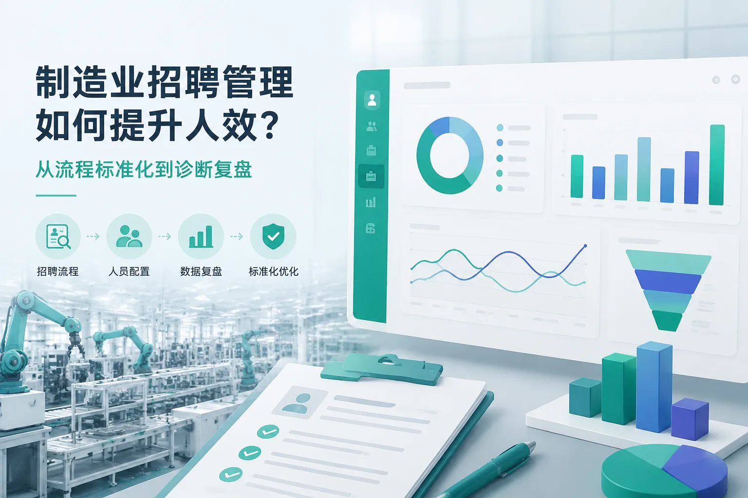 制造业招聘管理如何提升人效？从流程标准化到诊断复盘文章封面