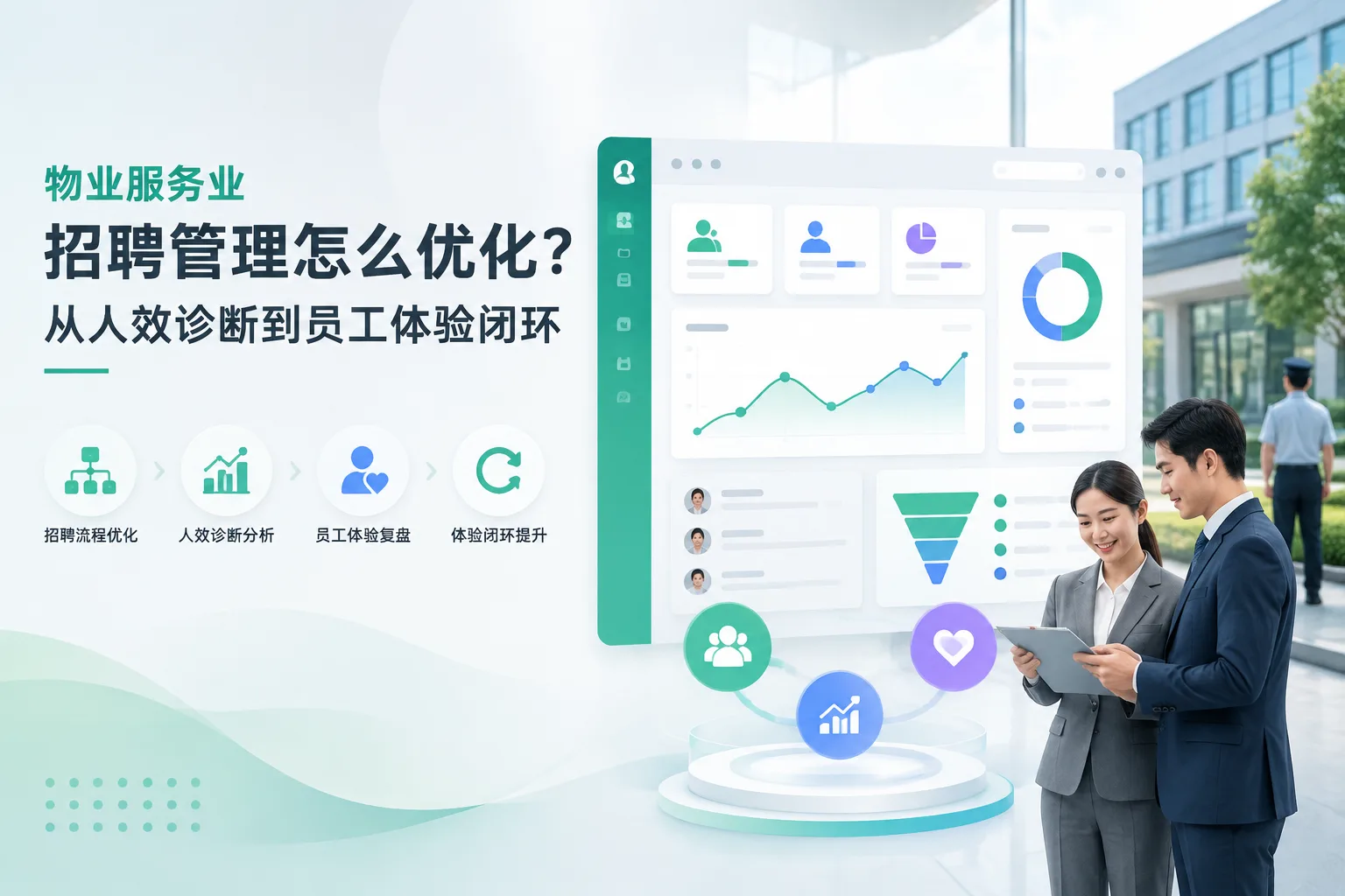 物业服务业招聘管理怎么优化？从人效诊断到员工体验闭环文章封面