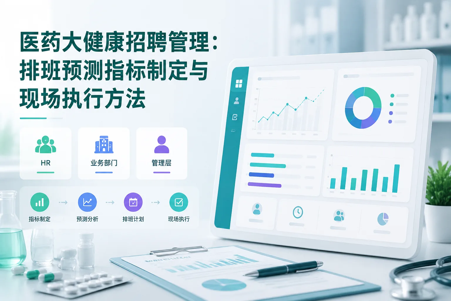 医药大健康招聘管理：排班预测指标制定与现场执行方法文章封面
