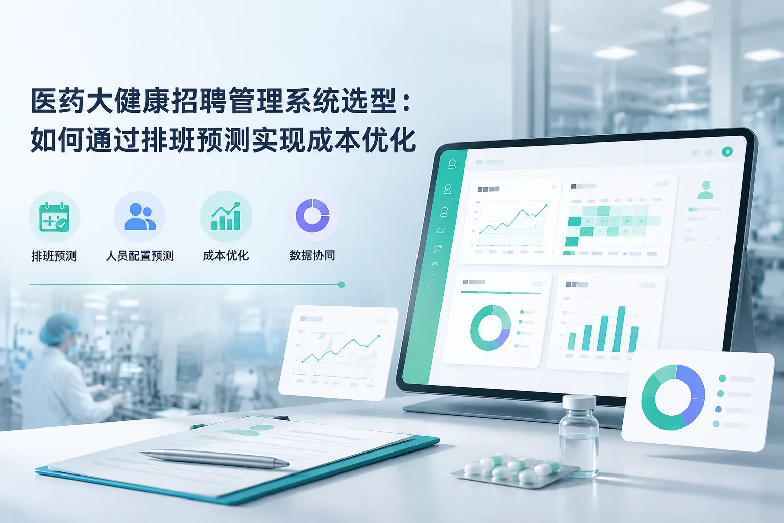 医药大健康招聘管理系统选型：如何通过排班预测实现成本优化文章封面