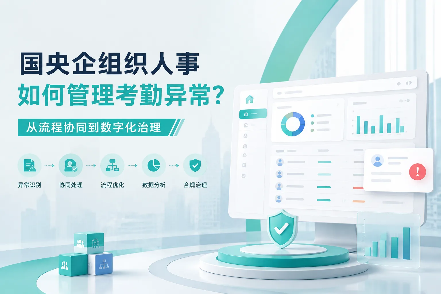 国央企组织人事如何管理考勤异常？从流程协同到数字化治理文章封面
