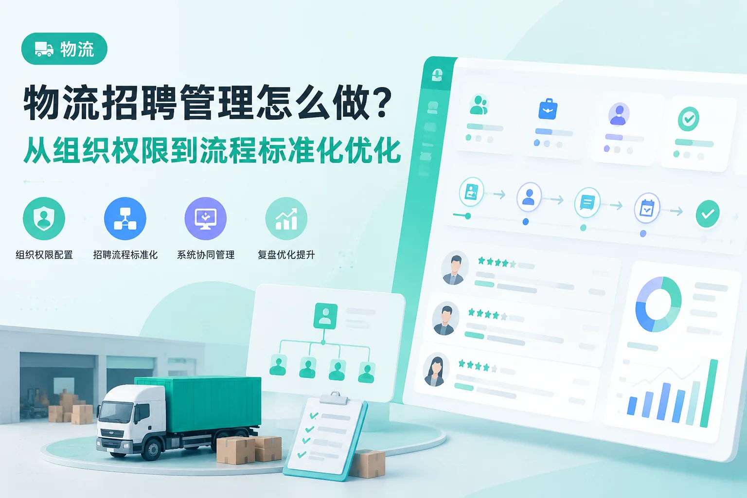 物流招聘管理怎么做？从组织权限到流程标准化优化文章封面