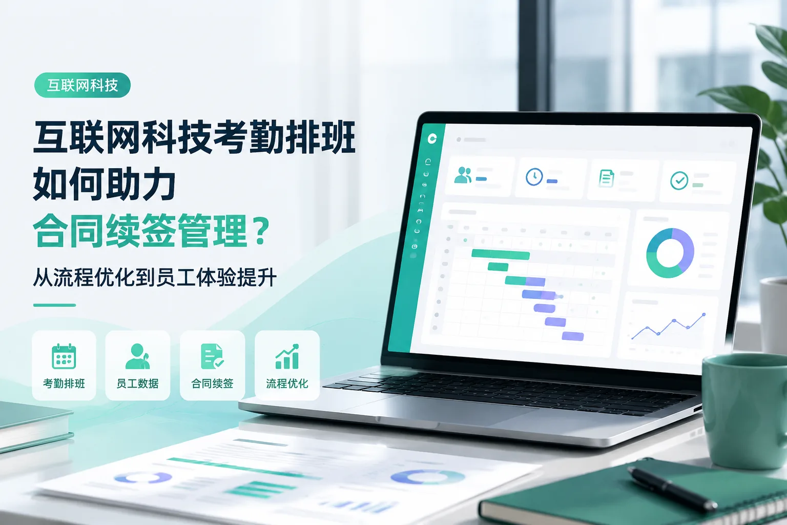 互联网科技考勤排班如何助力合同续签管理？从流程优化到员工体验提升文章封面