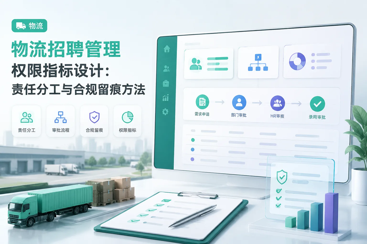 物流招聘管理权限指标设计：责任分工与合规留痕方法文章封面