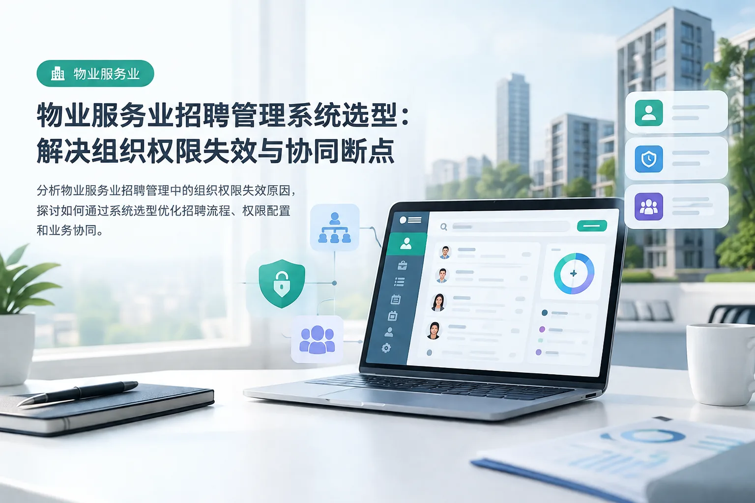 物业服务业招聘管理系统选型：解决组织权限失效与协同断点文章封面