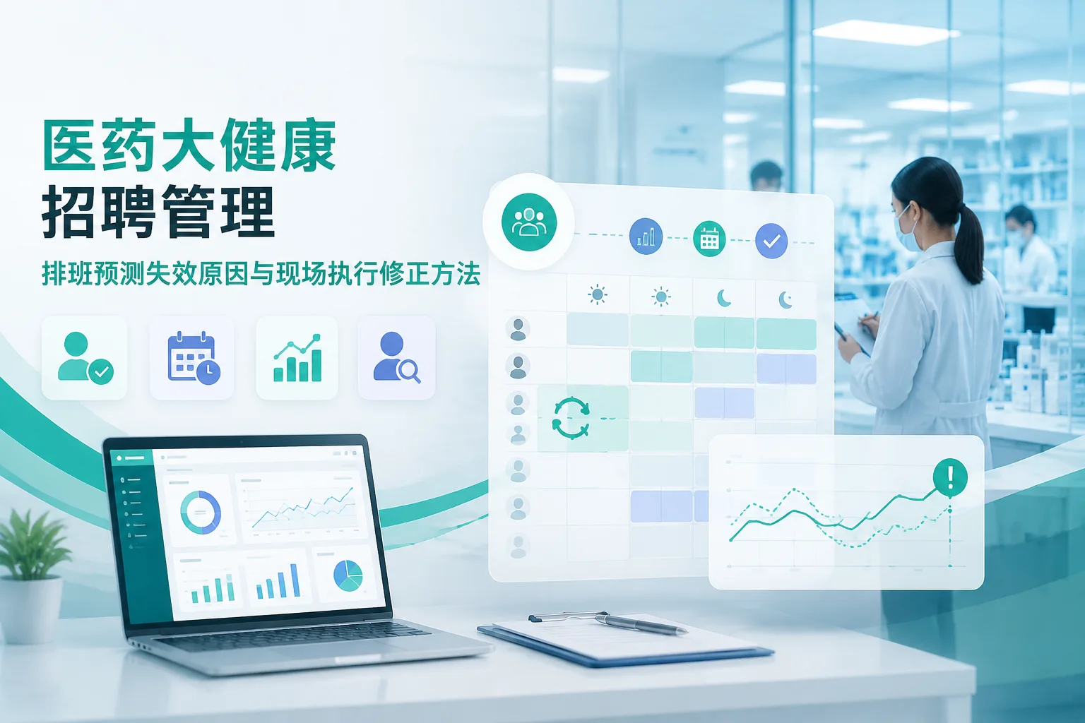 医药大健康招聘管理常见断点：排班预测失效原因与现场执行修正方法文章封面