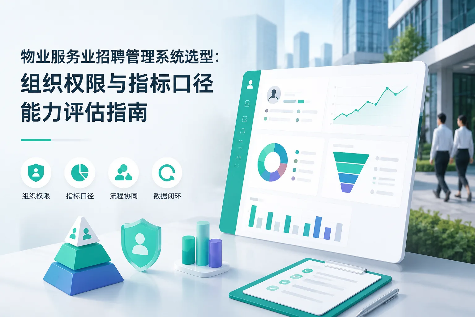 物业服务业招聘管理系统选型：组织权限与指标口径能力评估指南文章封面