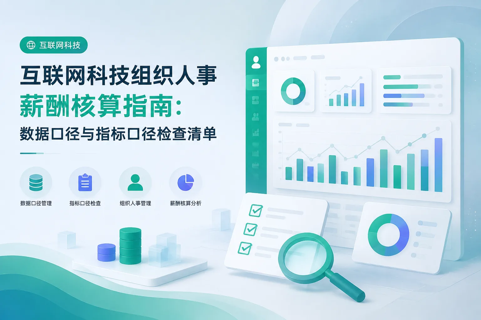 互联网科技组织人事薪酬核算指南：数据口径与指标口径检查清单文章封面