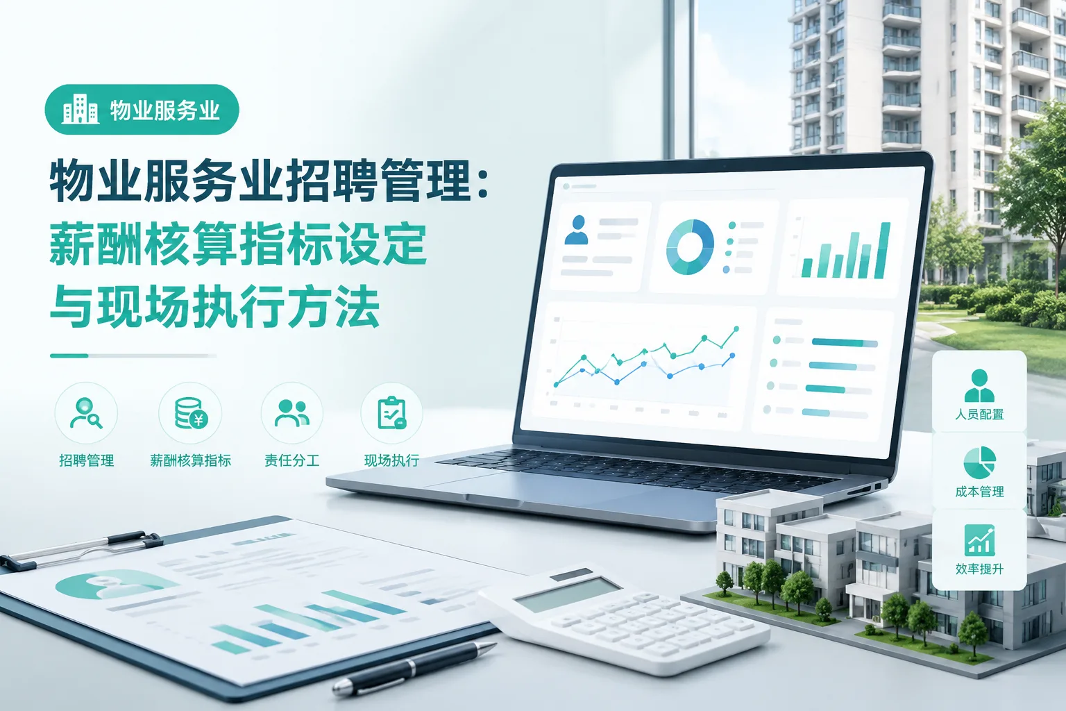 物业服务业招聘管理：薪酬核算指标设定与现场执行方法文章封面