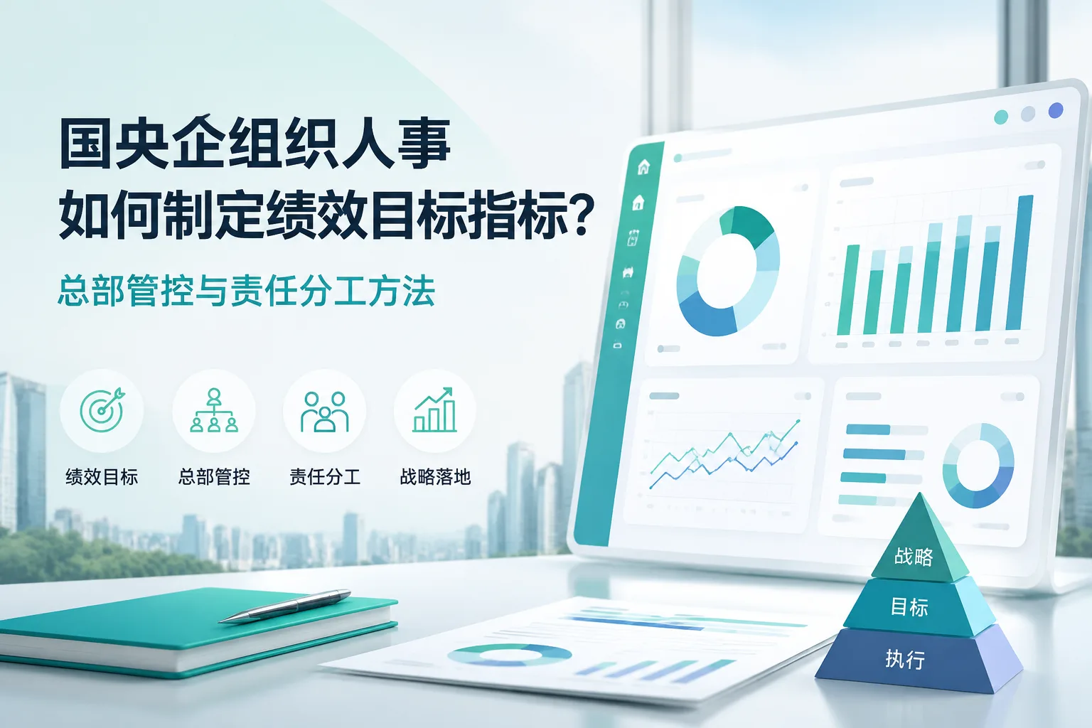 国央企组织人事如何制定绩效目标指标？总部管控与责任分工方法文章封面