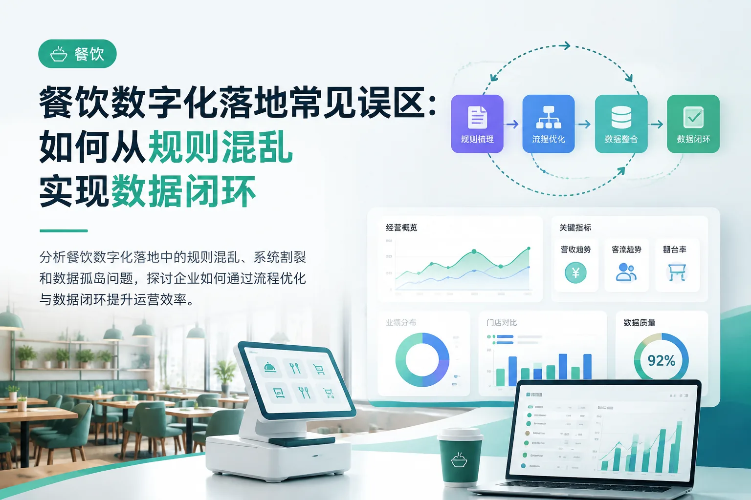 餐饮数字化落地常见误区：如何从规则混乱实现数据闭环文章封面