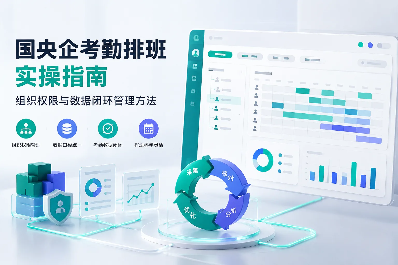国央企考勤排班实操指南：组织权限与数据闭环管理方法文章封面