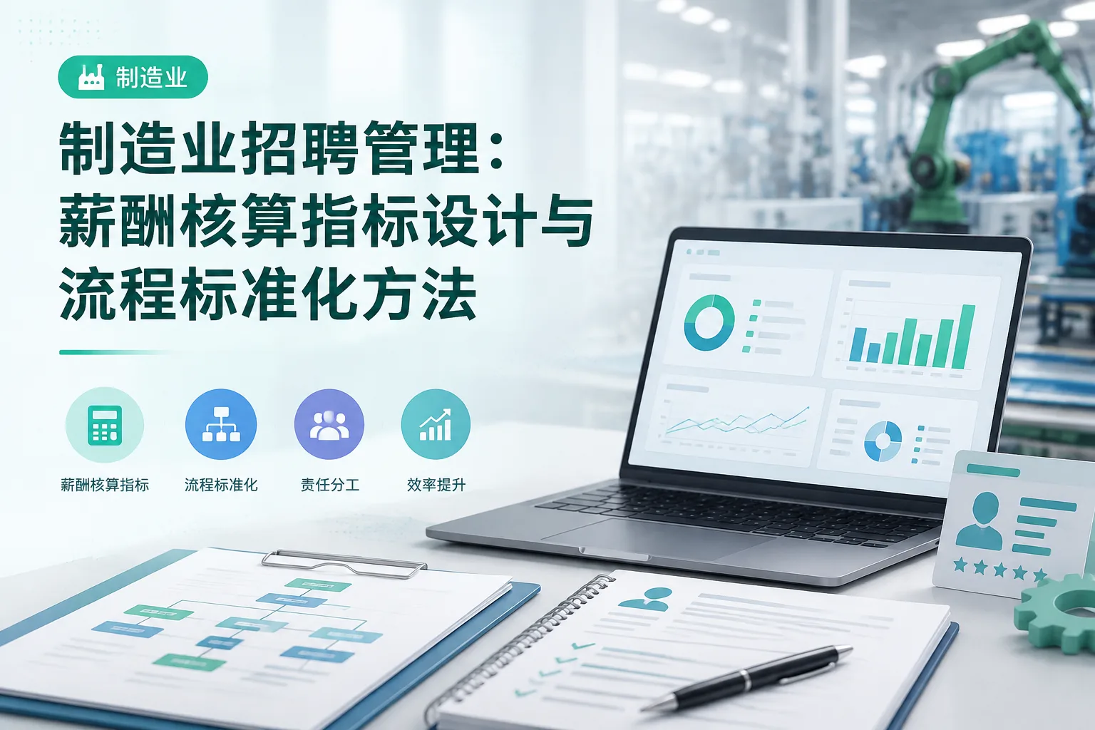 制造业招聘管理：薪酬核算指标设计与流程标准化方法文章封面