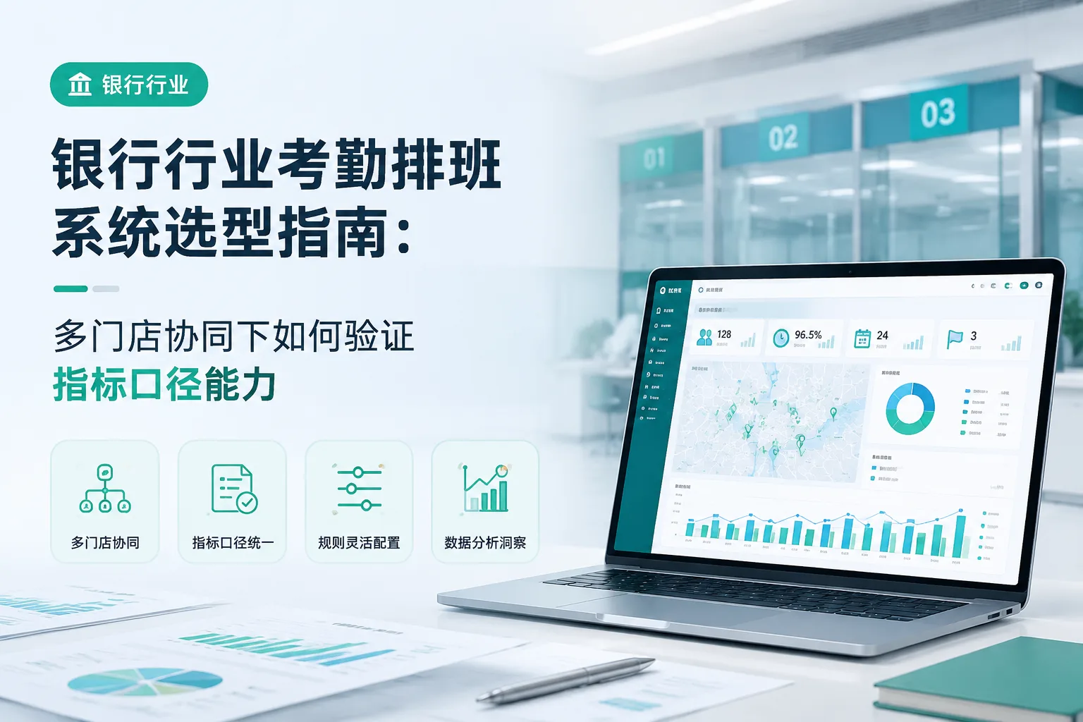 银行行业考勤排班系统选型指南：多门店协同下如何验证指标口径能力文章封面