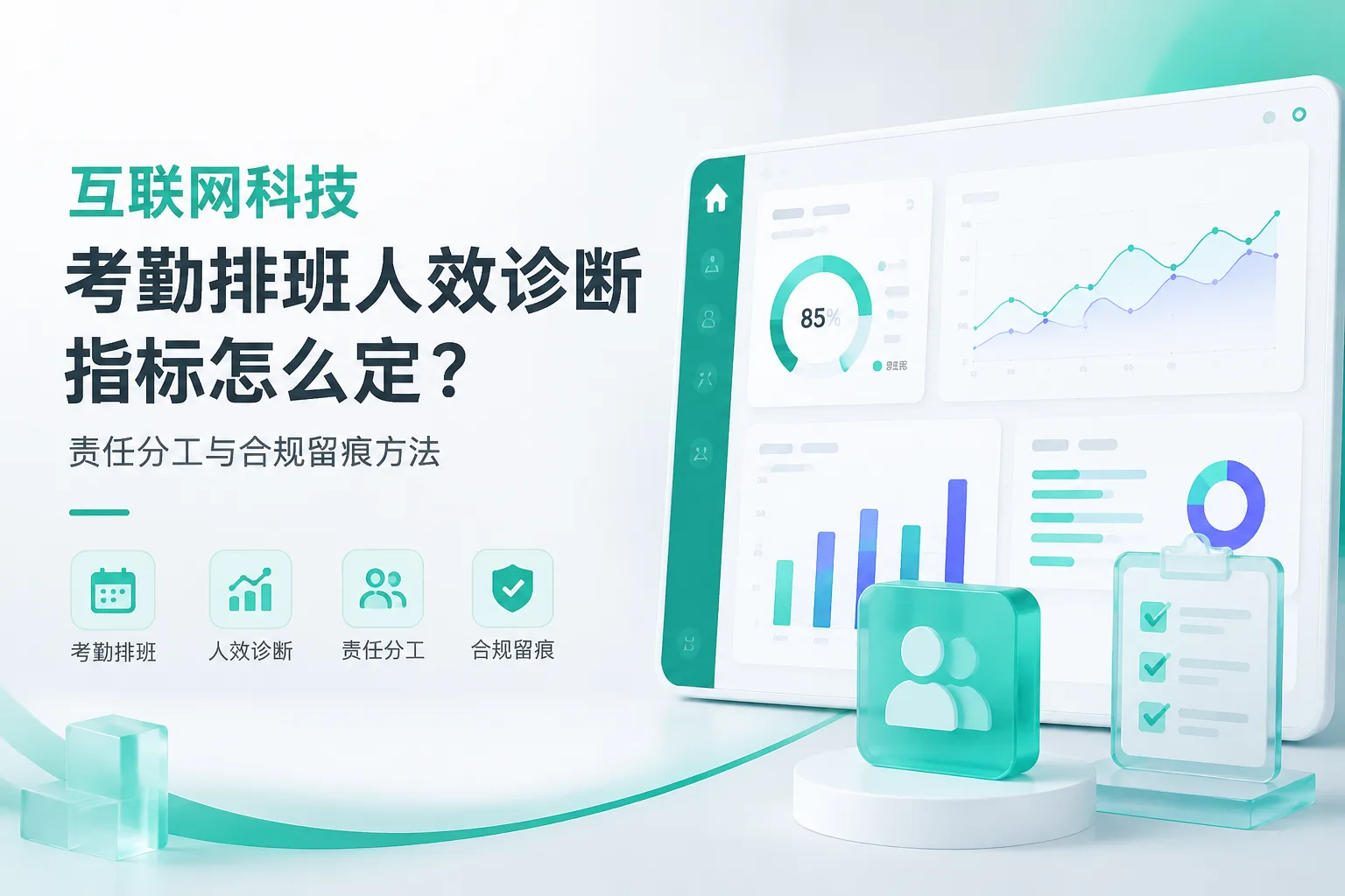 互联网科技考勤排班人效诊断指标怎么定？责任分工与合规留痕方法文章封面