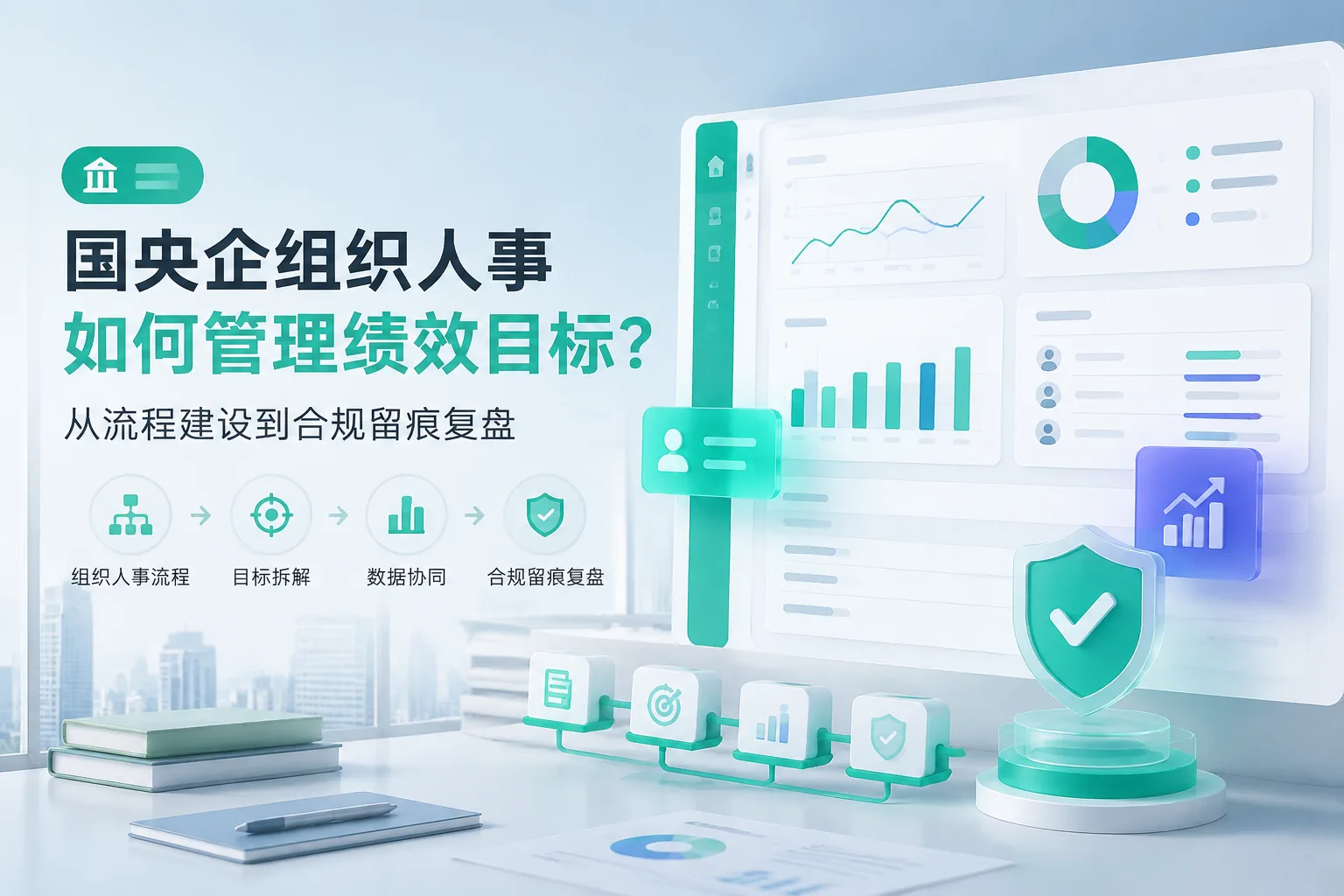 国央企组织人事如何管理绩效目标？从流程建设到合规留痕复盘文章封面