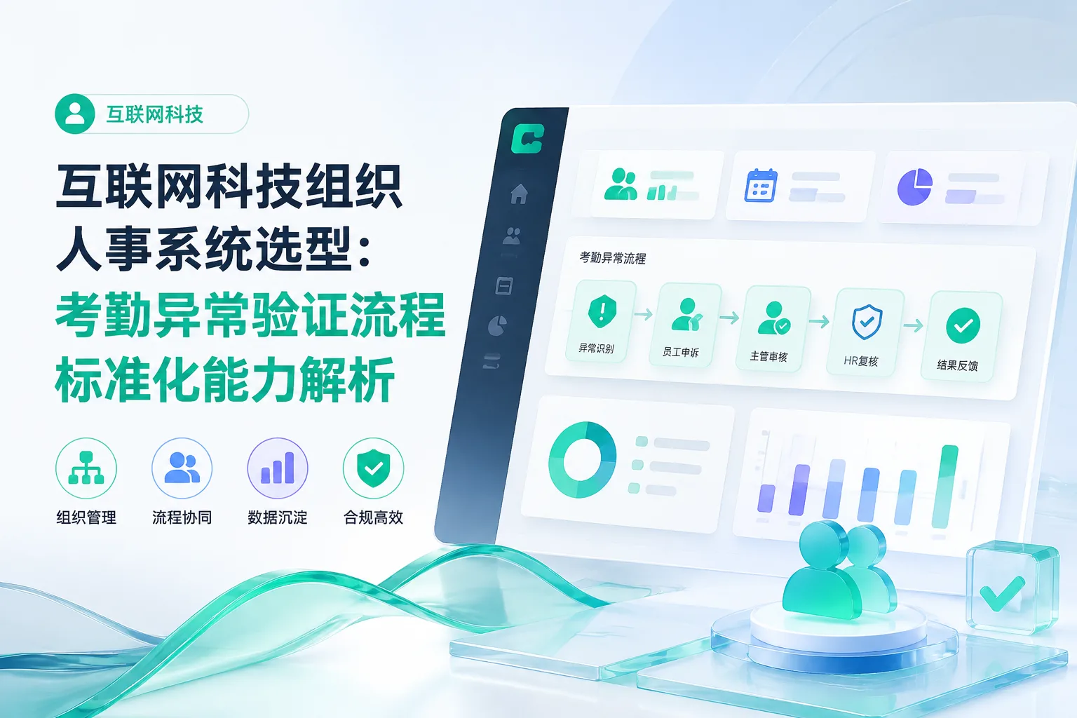 互联网科技组织人事系统选型：考勤异常验证流程标准化能力解析文章封面