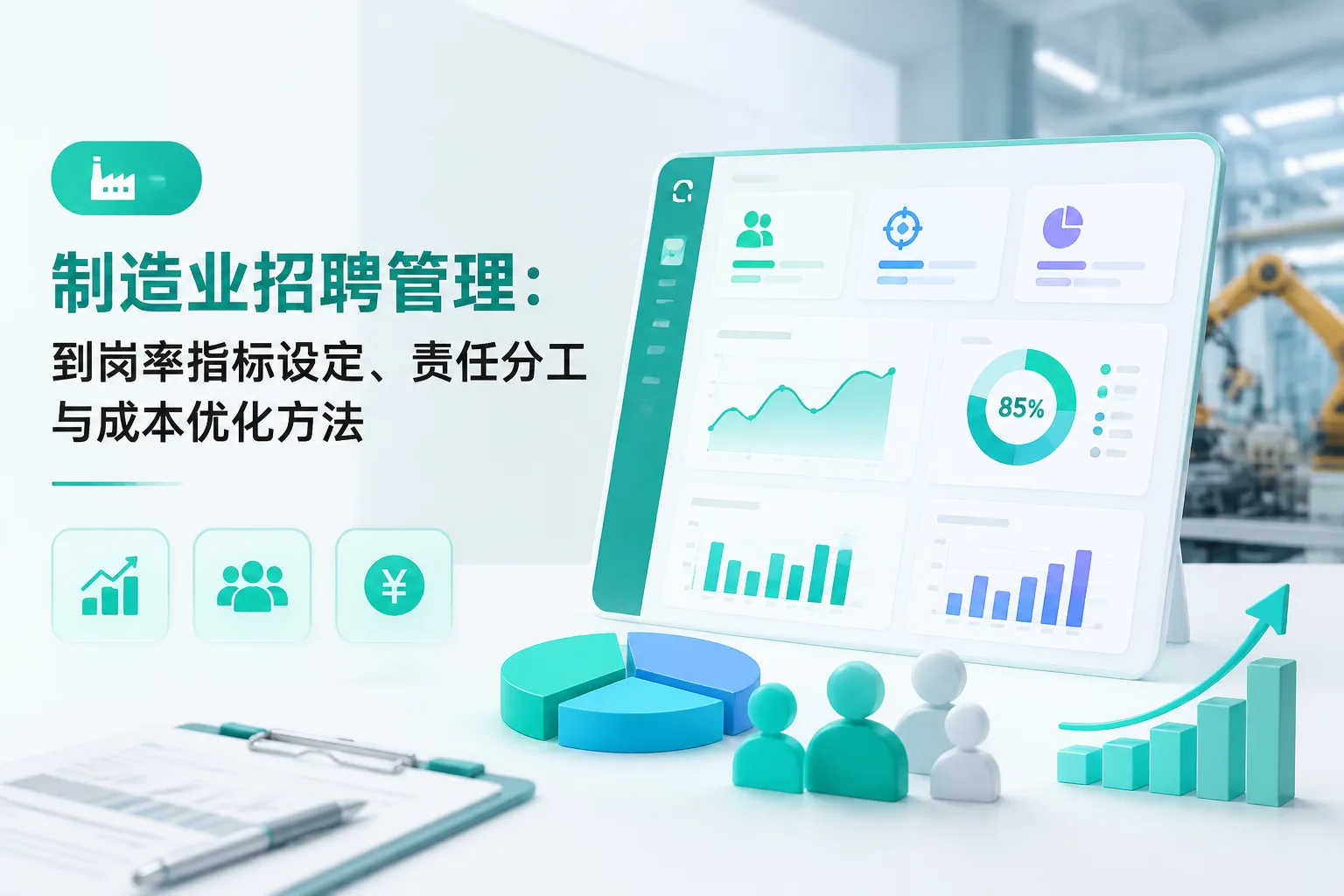 制造业招聘管理：到岗率指标设定、责任分工与成本优化方法文章封面