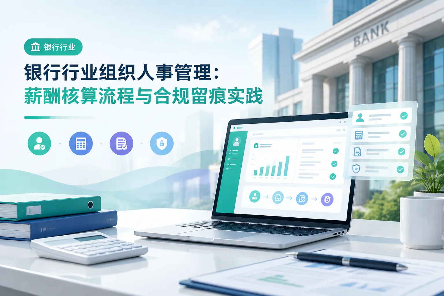 银行行业组织人事管理：薪酬核算流程与合规留痕实践文章封面