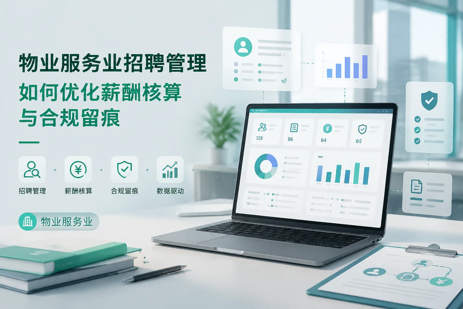 物业服务业招聘管理如何优化薪酬核算与合规留痕文章封面