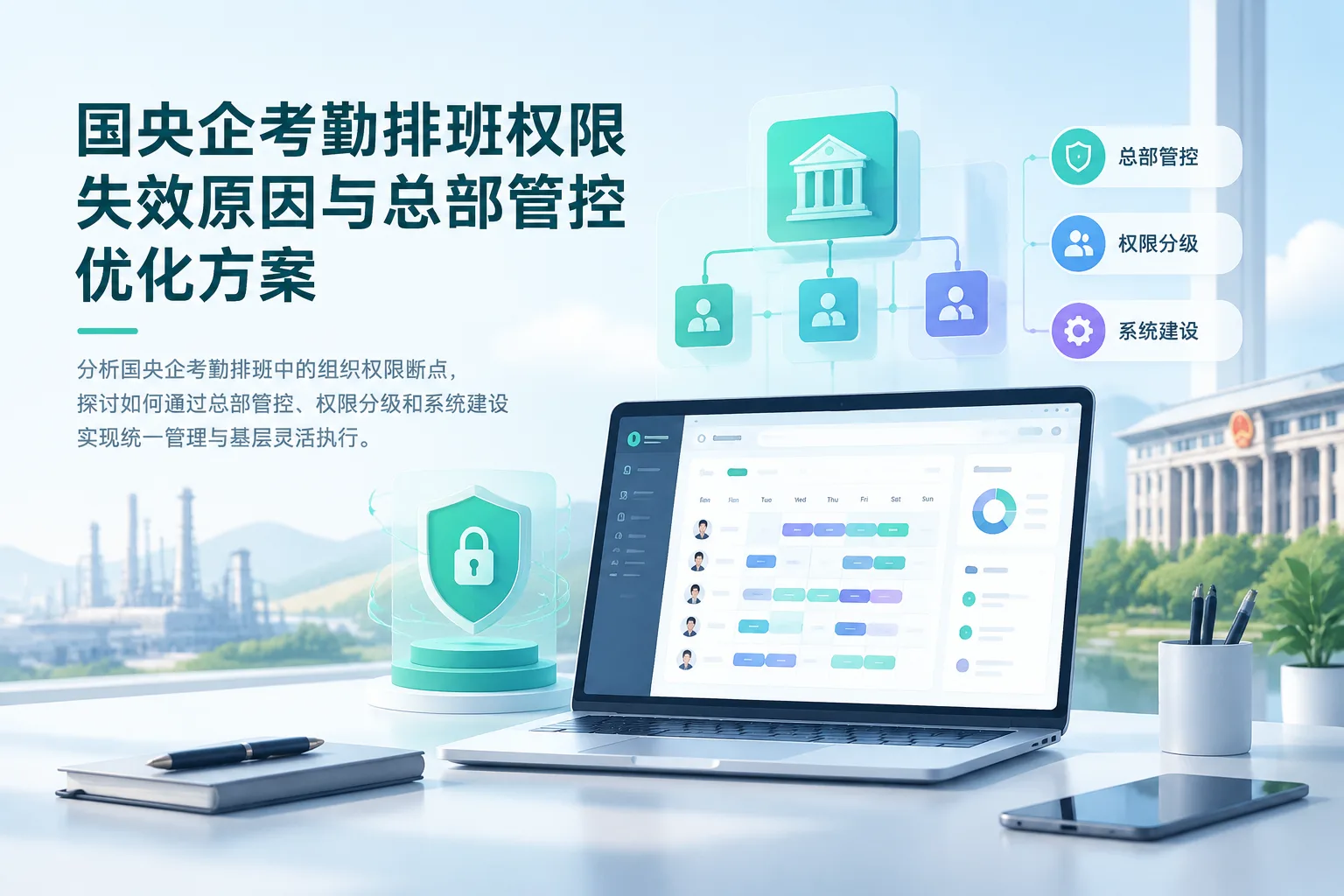 国央企考勤排班权限失效原因与总部管控优化方案文章封面