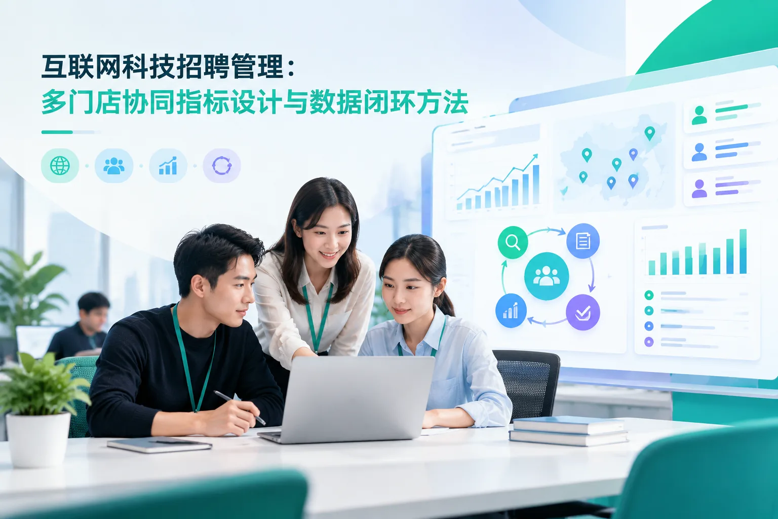 互联网科技招聘管理：多门店协同指标设计与数据闭环方法文章封面