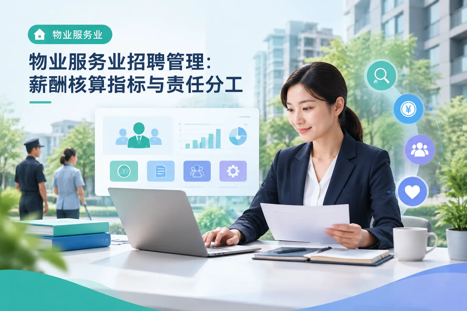 物业服务业招聘管理：薪酬核算指标与责任分工文章封面