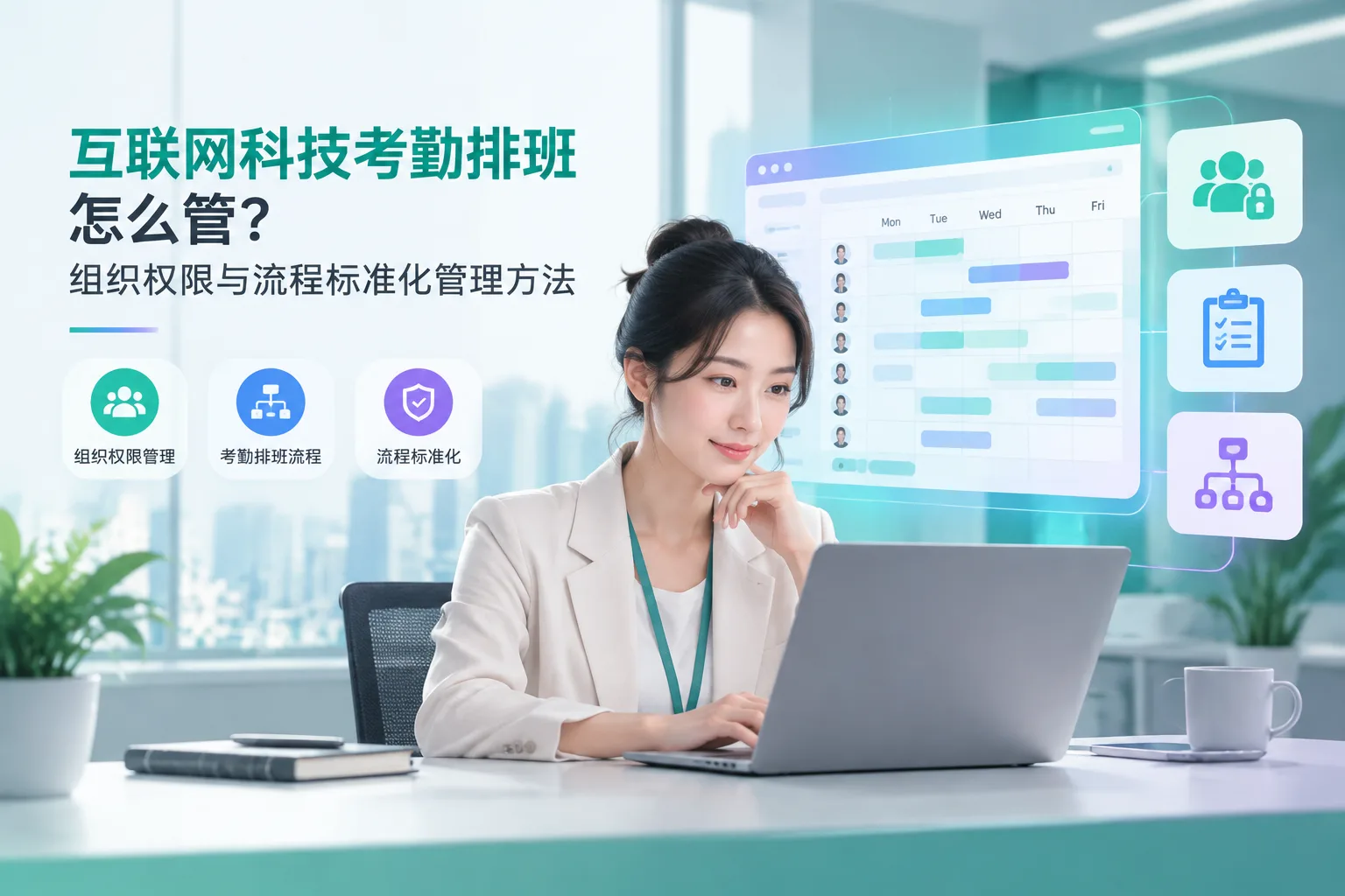 互联网科技考勤排班怎么管？组织权限与流程标准化管理方法文章封面