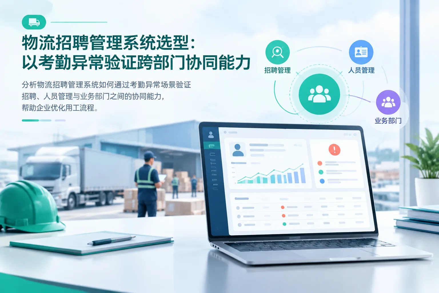 物流招聘管理系统选型：以考勤异常验证跨部门协同能力文章封面