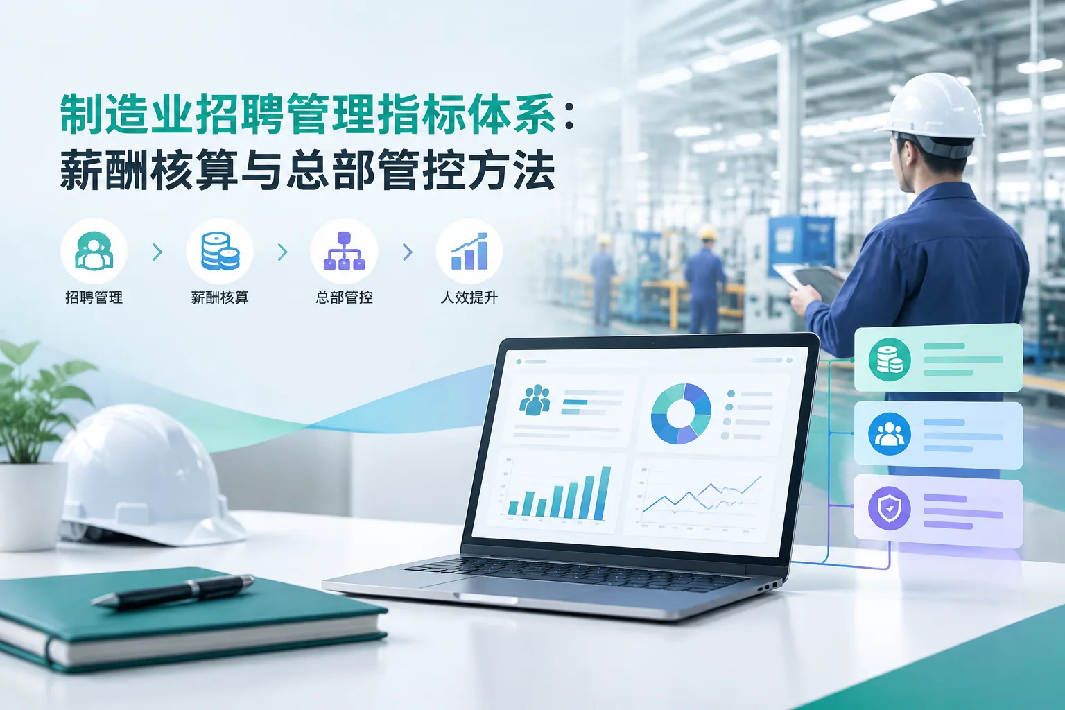 制造业招聘管理指标体系：薪酬核算与总部管控方法文章封面