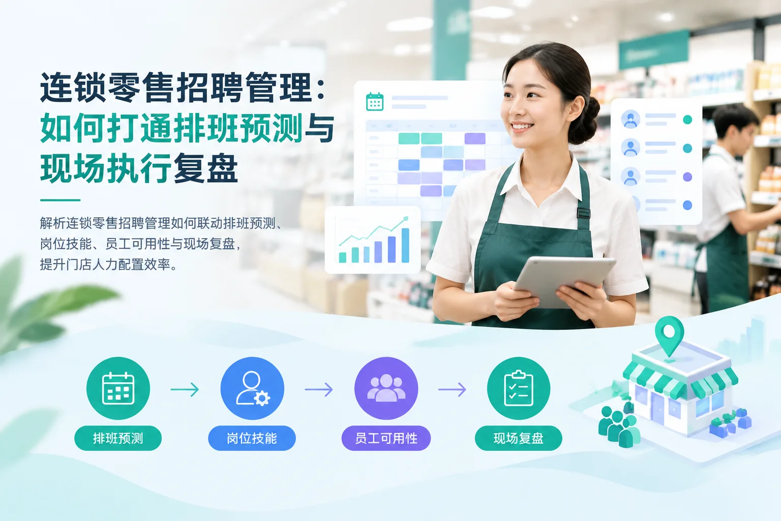 连锁零售招聘管理：如何打通排班预测与现场执行复盘文章封面