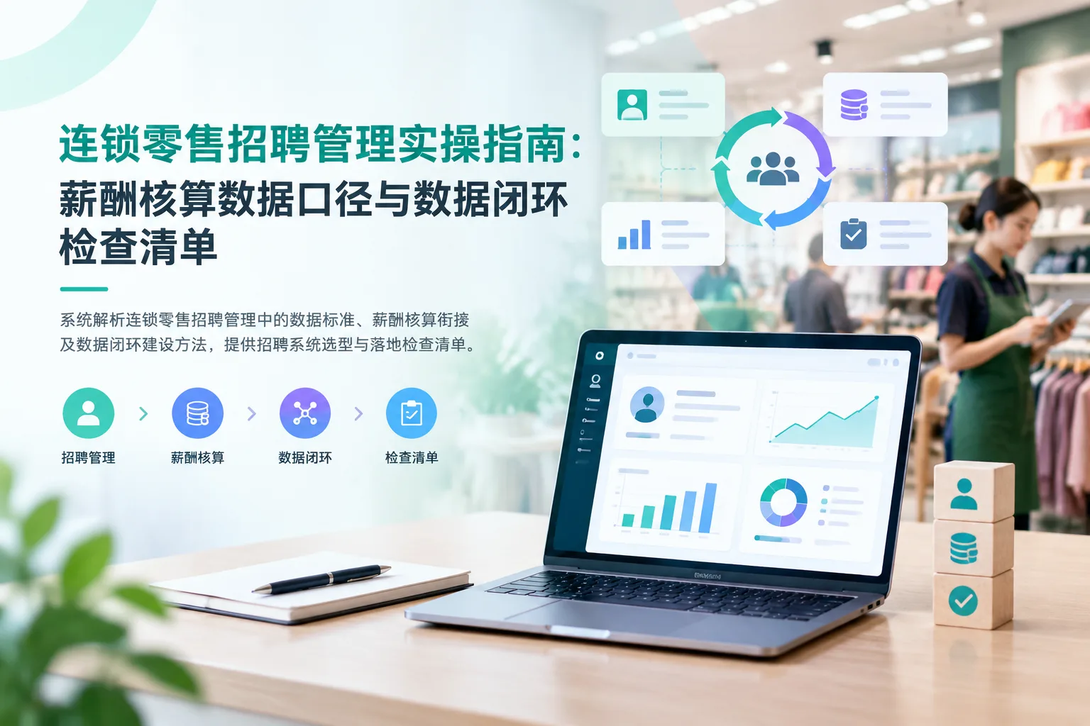 连锁零售招聘管理实操指南：薪酬核算数据口径与数据闭环检查清单文章封面