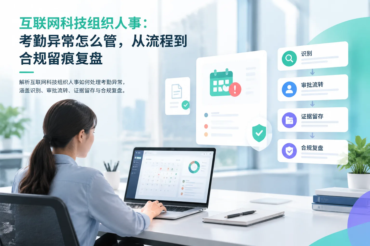 互联网科技组织人事：考勤异常怎么管，从流程到合规留痕复盘文章封面