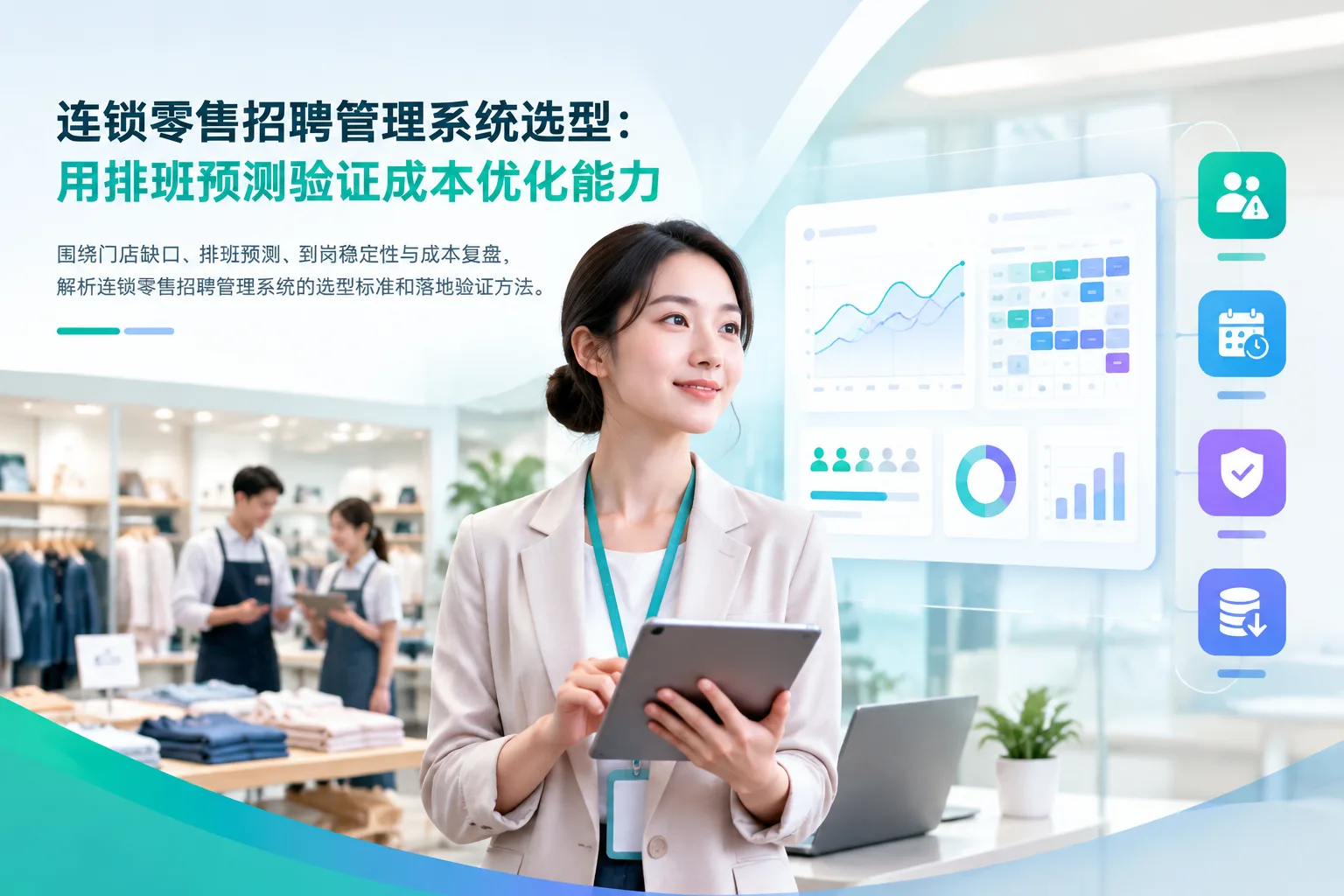连锁零售招聘管理系统选型：用排班预测验证成本优化能力文章封面