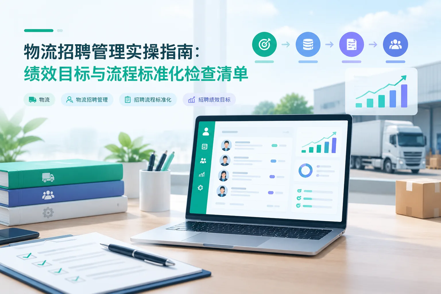 物流招聘管理实操指南：绩效目标与流程标准化检查清单文章封面